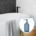 thumbnail image 3 of Glass Pump Soap Dispenser Bottle Body Wash Dispenser Durable Hand Soap Dispenser Lotion Dispensers for Kitchen Laundry Hotel Blue, 3 of 8