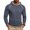 Dark Blue, variant on Men's Raglan Sleeve Color Block Hoodie With Contrast Stitching Long Sleeve Fitted Pullover Casual Top