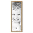 thumbnail image 2 of ArtToFrames 12x35" Gold with Star Picture Frame, Gold Wood Poster Frame, with Regular Acrylic and 2 (FBPL-4755), 2 of 7