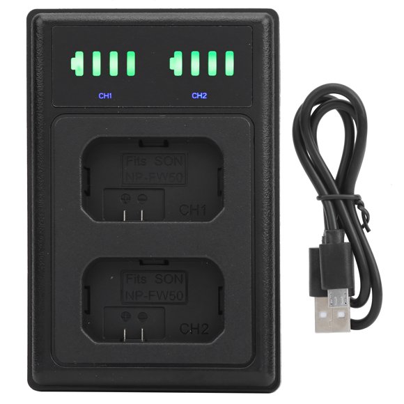 Cargador de batería doble Jadeshay base de carga Para cámara rápida doble Diseño elevado