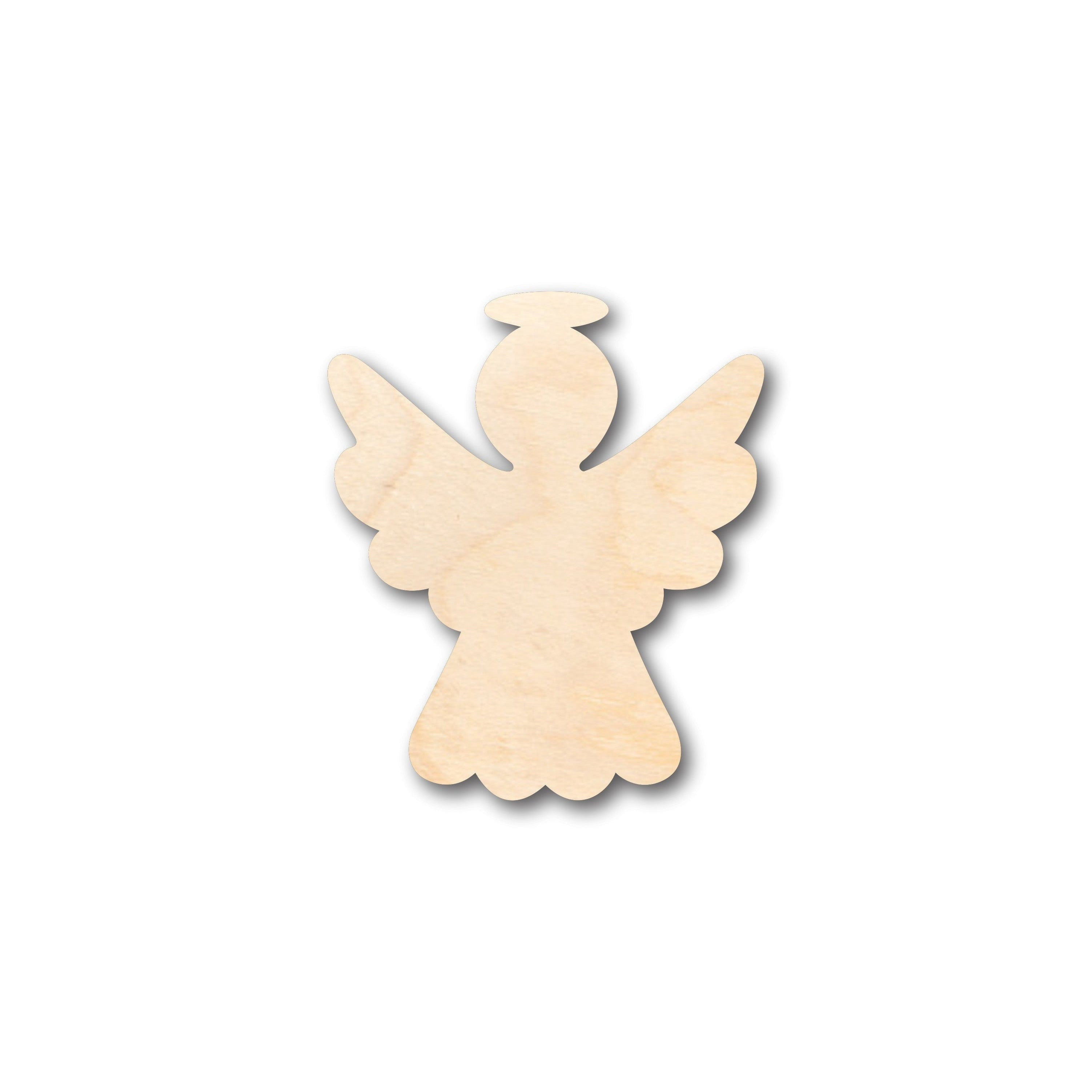 Unfinished Wood Simple Angel Halo Shape - Christmas - Craft - up to 36 ...