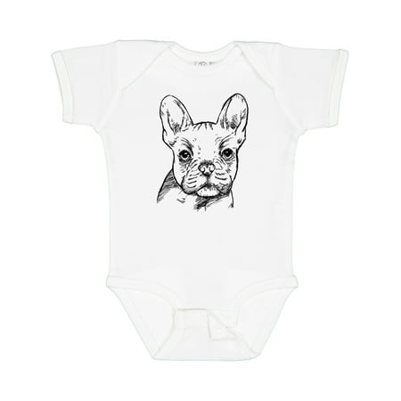 

Inktastic French Bulldog Portrait Gift Baby Boy or Baby Girl Bodysuit