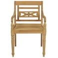 thumbnail image 5 of vidaXL Batavia Chairs with Cushions 6 pcs Solid Teak Wood, 5 of 11
