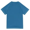 thumbnail image 6 of FORMRS Boys Rash Guard Short Sleeves Swim Shirt Quick Dry UPF 50+ Sun Protection, Sizes 3-12T, Blue Polar Bear, 6 of 6