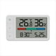thumbnail image 1 of Termómetro Higrómetro Inteligente con Reloj Multifunción y Pantalla Digital, Sensor de Estación Meteorológica para el Hogar., 1 of 5