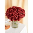 thumbnail image 5 of 20PCS Artificial Flowers, Silk Flower Realistic Roses Bouquet Long Stem for Home Decor Wedding Decoration, 5 of 5