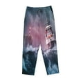 thumbnail image 4 of Haiem Boat Lighthouse Storm Waves Women's Pajama Pants Ultra Lightweight Pjs Bottoms Sleepwear Bottom Pants With Pocket Drawstring-X-Large, 4 of 9