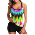 thumbnail image 1 of LSLJS Women's Split Three-piece Printed Sexy Swimsuit, Tankini Swimsuits, 1 of 2
