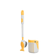 thumbnail image 2 of XWSHYW Pinceles Cepillo de Baño Sin Esquinas Muertas Cepillo de Baño con Base Cerdas Duras Limpiador de Inodoro Uso Doméstico, 2 of 2