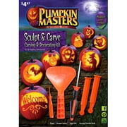 Pumpkin Masters Sculpt & Carve Carving & Decorating Kit