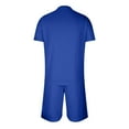 thumbnail image 4 of WMTBSRSW Mens Short Sets 2 Piece Outfits Summer Sweatsuit Short Sleeve T Shirts and Shorts Casual Athletic Sets, 4 of 5