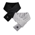 thumbnail image 1 of Wireless Heating Pad 2PC Usb Smart Neck and Shoulder Winter Cold Protection and Warmth Men Women Scarf Massage Heating Scarf New Electric Heating Pad for Neck Black One Size, 1 of 4