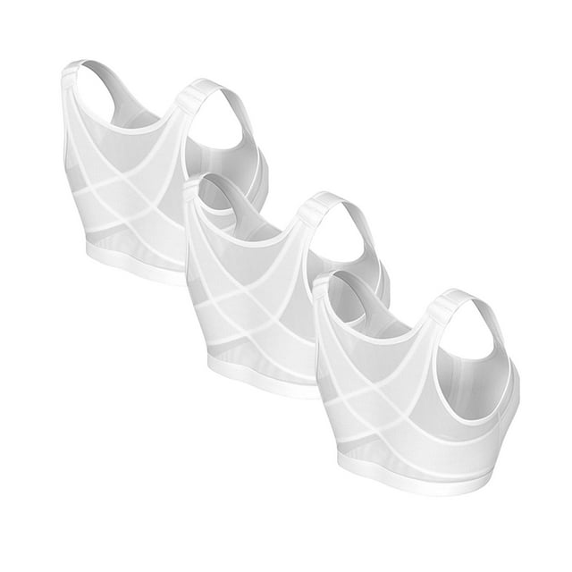 Forme Science Bra Posture Correcting Women's Front Closure Posture Wireless Back Support Full Coverage Sports Bra Of 2