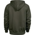 thumbnail image 2 of Tee Jays Mens Full Zip Hooded Sweatshirt, 2 of 4