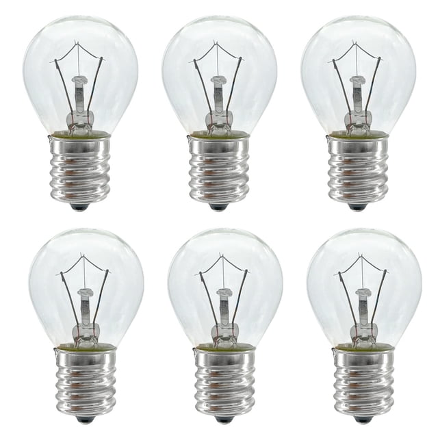 Bombilla para lámpara de lava SalPhines 25 W base E17 120 V blanco cálido