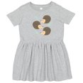 thumbnail image 3 of Inktastic Hedgehog for Girls Girls Toddler Dress, 3 of 5