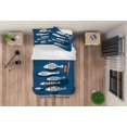 thumbnail image 3 of 3D de dibujos animados lindos peces Funda de edredón Ropa de cama Set Funda de edredón Fundas de almohada WJ, 3 of 3