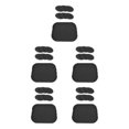 thumbnail image 1 of Advancent 10 Pieces Bass Drum Patch Drumheads Protector Practice Drum Pads for Drum Type2 NO2, 1 of 1