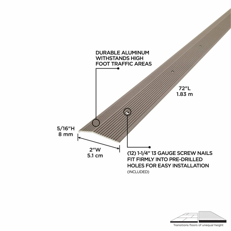 M-D Building Products® Charcoal 1-3/8 M-D Building Products® Charcoal 1-3/8