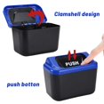 thumbnail image 3 of Car Trash Can with Lid, Car Trash Bin Vehicle Dustbin Garbage Organizer, Mini Wastebasket Bin Trash Container with Garbage Bag for Auto Cars, Home, Office, 3 of 7