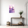thumbnail image 3 of ZHONGYUTONG Butterfly Canvas Wall Art Pink with Purple Butterfly Pictures Wall Decor Watercolor Painting for Girl Bedroom Decor Framed (28.00" x 42.00"), 3 of 5