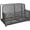 Diamond Grey, variant on Poolside Float Storage, Outdoor Storage, PE Rattan Outdoor Pool Caddy With Rolling Wheels, Patio Deck Boxes, Storage Box, Pool, Beach-Sturdy,Brown