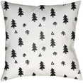 thumbnail image 2 of Surya PHDFF001-1616 Fir Forest 16 x 16 x 4 in. Throw Pillow, White - Medium, 2 of 2