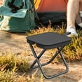 thumbnail image 1 of Taburete para Acampar Shamjiam Silla Portátil Compacta Mini Taburete Plegable Negro 285x24x23cm, 1 of 8