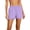 A150-Purple, variant on Sokhug Women's 2-in-1 Elastic Waist Lightweight Breathable Athletic Running Shorts with Pockets