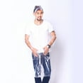 thumbnail image 1 of Poncho impermeable transparente con capucha Hugo, 1 of 10