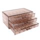 thumbnail image 1 of Joyeros Para Mujeres Y Niñas, Caja Organizadora De Joyas De 3 Capas, Organizador De Almacenamiento De Joyas Acrílico Transparente Para Pendientes, Anillos, Collares, Pulseras, 1 of 7