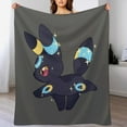 thumbnail image 5 of Pokemon Eevee Umbreon Throw Blanket Cute Flannel for Boys Girls Men Women, 5 of 7