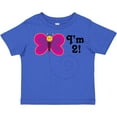 thumbnail image 3 of Inktastic 2nd Birthday I'm Two Girls Butterfly Girls Toddler T-Shirt, 3 of 5