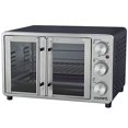 Courant French Door Convection Toaster Oven & Broiler, Bake Broil Toast