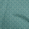 thumbnail image 1 of oneOone Rayon Teal Green Fabric Damask Quilting Supplies Print Sewing Fabric By The Yard 56 Inch Wide, 1 of 5