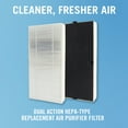 thumbnail image 2 of Febreze Dual Action HEPA-Type Replacement Air Filter, 4.9"W x 1.4"L x 10"H,  FRF101B, 2 of 8