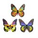 thumbnail image 2 of Luces solares para jardín de mariposas, paquete de 3 luces de estacas solares multicolores que cambian la luz de camino LED Namotu HMJM468, 2 of 7