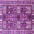 thumbnail image 1 of Ahgly Company Indoor Square Persian Purple Traditional Area Rugs, 8' Square, 1 of 4