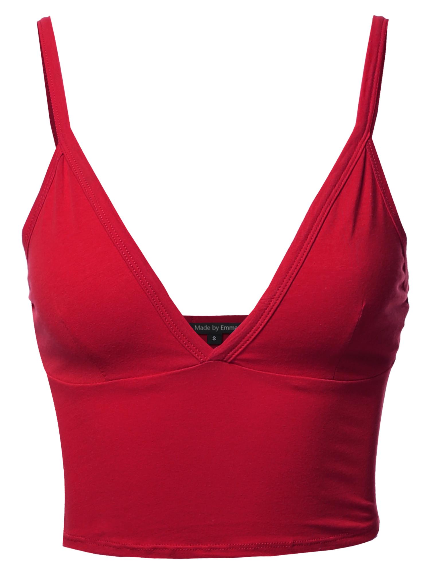 deep v neck bralette