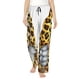 thumbnail image 1 of Fotbe Leopard Gnomes Pantalones de Pijama para Mujer, Pantalones de Dormir, Pantalones Pj con Cordón y Bolsillos-3X-Large, 1 of 6