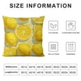 thumbnail image 5 of Qinduosi Summer Fruits Decorative Throw Pillow Covers Grapefruit Pillow Cases Cushion Cover Healthy Living Art Pillowcase of for Couch Bed Sofa Patio (Yellow, Red, Green, Orange), 5 of 5