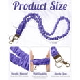 thumbnail image 2 of Teacher Scrunchie Lanyards for ID Badges Keys Cute Neck Stretchy Lanyards Retractable Keychain Holder for Women Ladies, 2 of 14