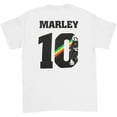 thumbnail image 2 of Men's Bob Marley Santos Rasta T-shirt XX-Large White, 2 of 2