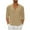 Khaki, variant on Long Sleeve Tops for Men Casual Cotton Linen V Neck Pullover Lightweight Loose Breathable Spring Fall Tops