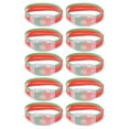 thumbnail image 2 of Accesorios luminosos para porras de aficionados, 10 unidades, pulsera conmemorativa con bandera nacional que brilla en el partido de fútbol, pulsera para porra, 2 of 14