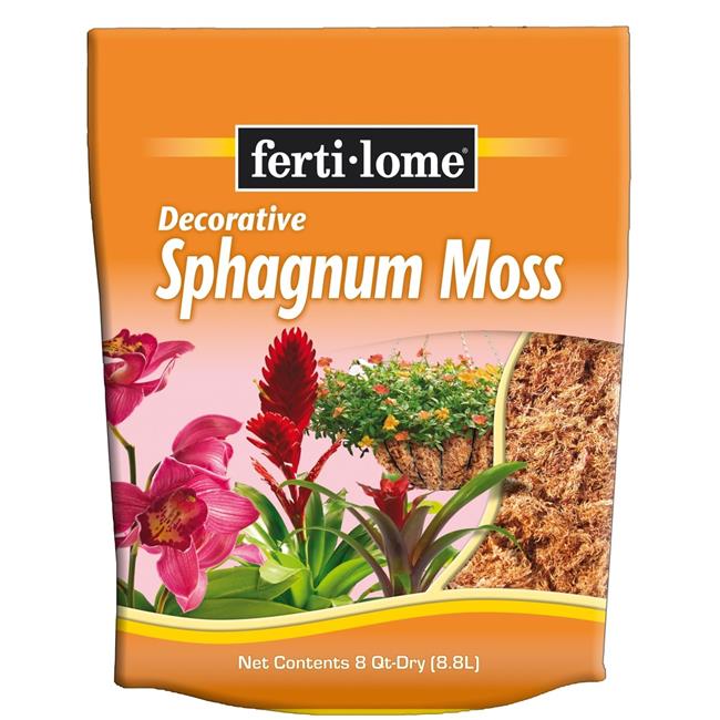 Fertilome 021036 8 qt. Decorative Floral Sphagnum Peat Moss