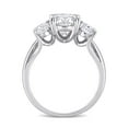 thumbnail image 4 of Everly Women's Moissanite 10K White Gold Engagement Ring, 4 of 7