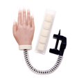 thumbnail image 2 of Herramienta de práctica flexible modelo maniquí de mano práctica de entrenamiento de Arte de uñas de silicona Con soporte 02 Yuyangstore Manos de práctica de uñas, 2 of 8