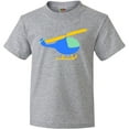thumbnail image 3 of Inktastic Blue Helicopter Youth T-Shirt, 3 of 5