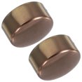 thumbnail image 1 of VERDANVERSE 2Ud Tapas De Acabado Para De Inoxidable Color Oro Rosa Para Escaleras, 1 of 6